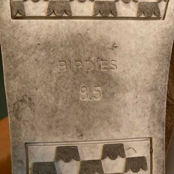 Birdies Size 8.5 Swift Gold Leather Upper Slip-On Loafers - Picture 11 of 12